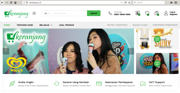 PEMBUATAN ONLINE SHOP - DOMAIN .COM + HOSTING UNLIMITED - Image 2