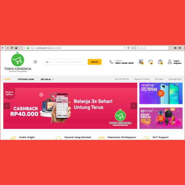 Pembuatan Marketplace Multi Seller - Multi Buyer dan Google Playstore
